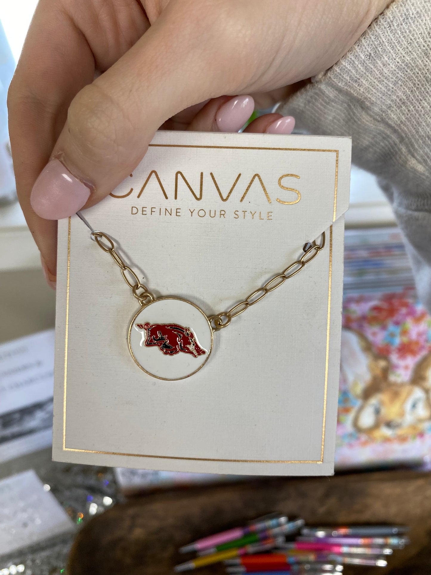 Razorbacks Necklace