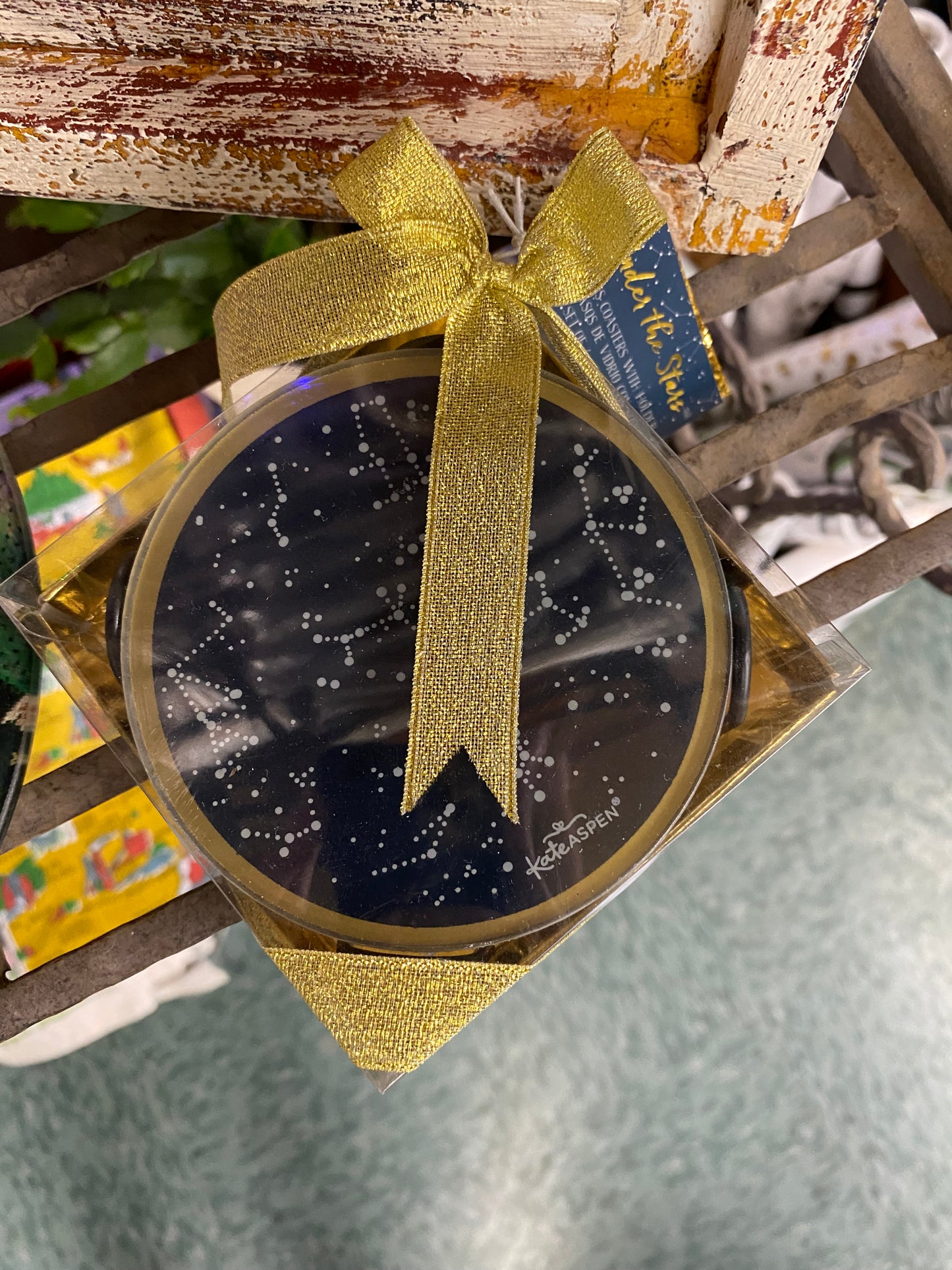 Under the Stars Glass Coasters