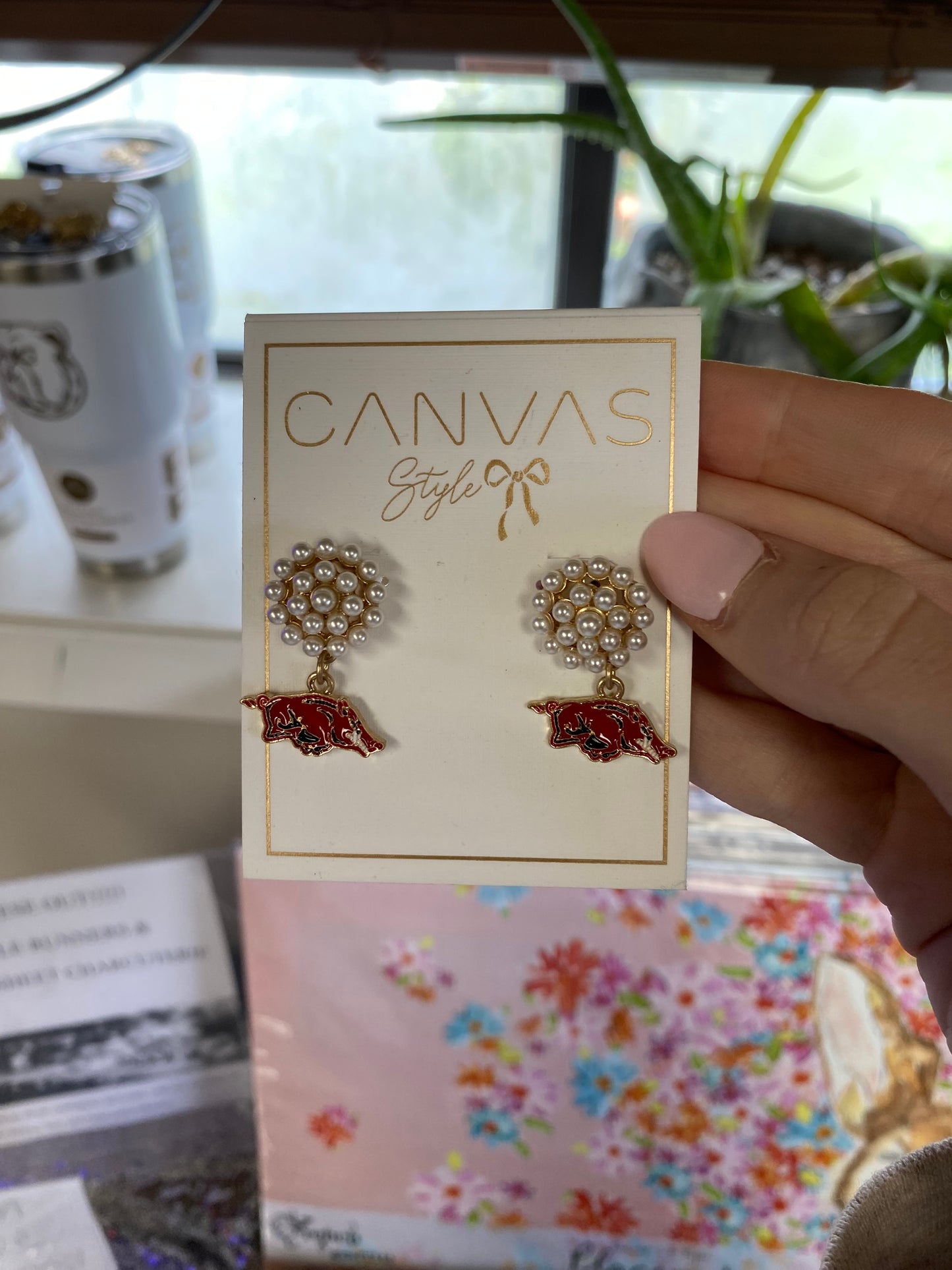 Razorback Earrings