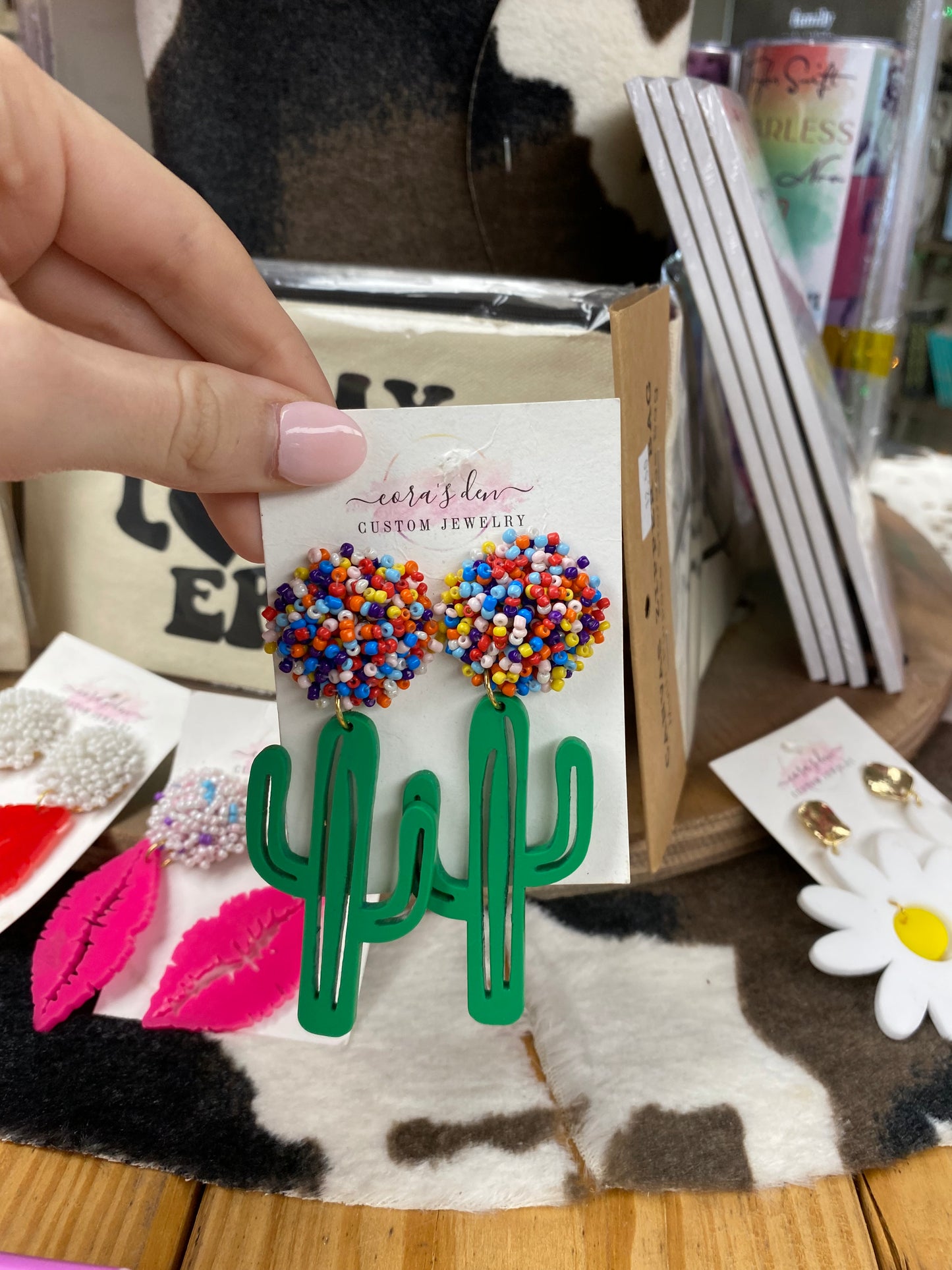 Cactus Earrings