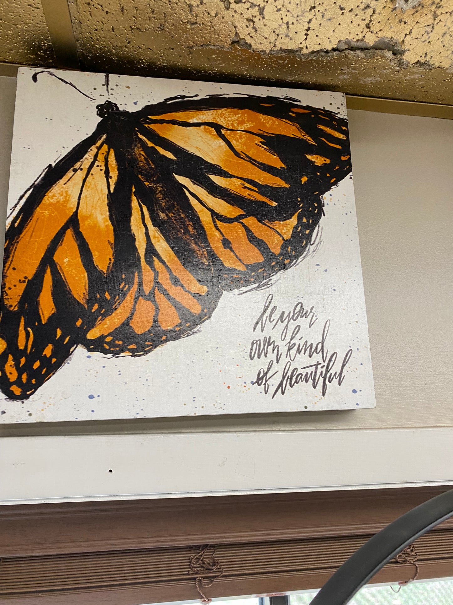Be Your Own Kind of Beautiful Butterfly Canvas