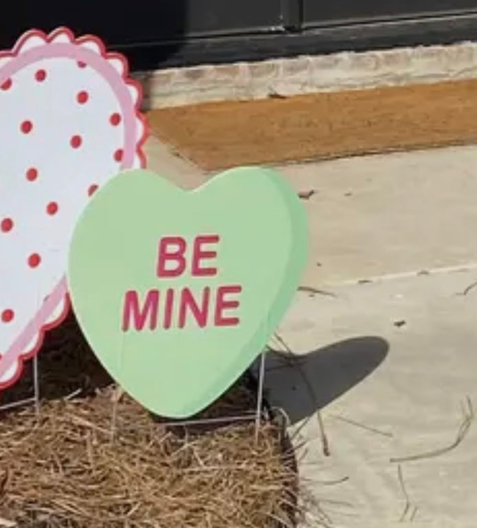 Weatherproof Valentines expression stakes