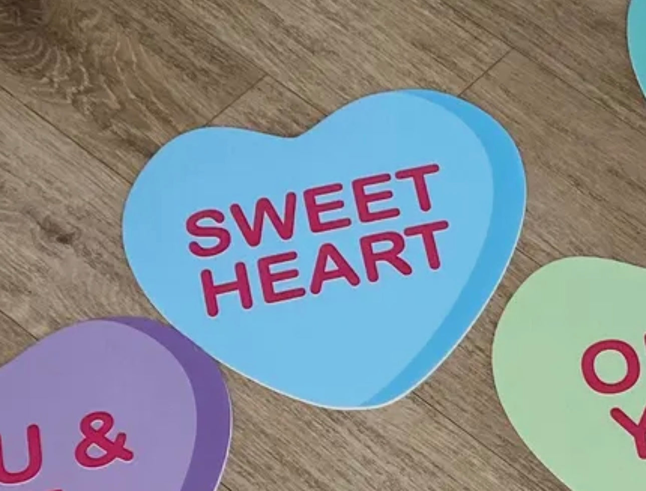 Weatherproof Valentines expression stakes
